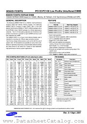 M366S1723DTU datasheet pdf Samsung Electronic