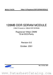 M312L1713CT0 datasheet pdf Samsung Electronic