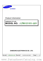 LTN121X1 datasheet pdf Samsung Electronic