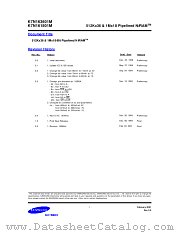 K7N163601M K7N161801M datasheet pdf Samsung Electronic