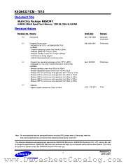 K5Q6432YCM - T010 datasheet pdf Samsung Electronic