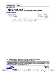 K5P6480YCM - T085 datasheet pdf Samsung Electronic