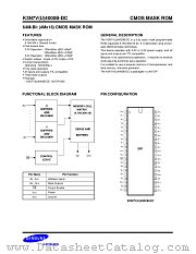 K3N7V(U)4000B-DC datasheet pdf Samsung Electronic