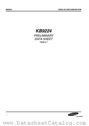 KB9224 datasheet pdf Samsung Electronic