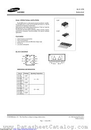 KA1458 datasheet pdf Samsung Electronic