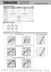 SMA6080 datasheet pdf Sanken