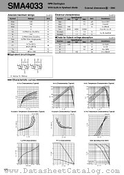 SMA4033 datasheet pdf Sanken