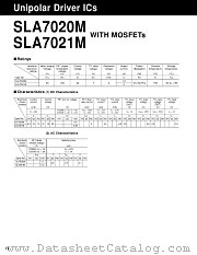 SLA7020M datasheet pdf Sanken