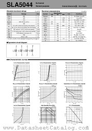 SLA5044 datasheet pdf Sanken