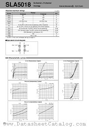 SLA5018 datasheet pdf Sanken