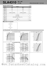 SLA4310 datasheet pdf Sanken