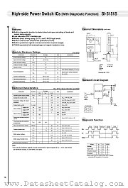 SI-5151S datasheet pdf Sanken