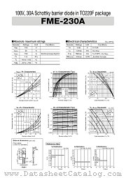 FME-230A datasheet pdf Sanken