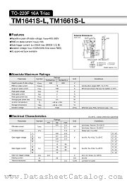 TM1641S-L datasheet pdf Sanken