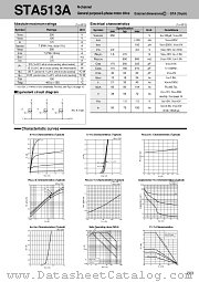 STA513A datasheet pdf Sanken