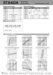 STA402A datasheet pdf Sanken