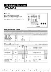 STA203A datasheet pdf Sanken