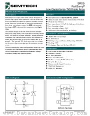 SR05 datasheet pdf Semtech