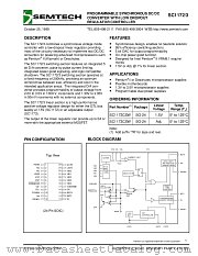 SC1172 datasheet pdf Semtech