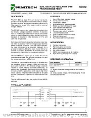 SC1452 datasheet pdf Semtech
