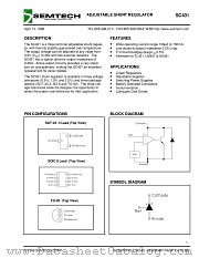 SC431 datasheet pdf Semtech