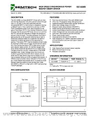 SC1405B datasheet pdf Semtech