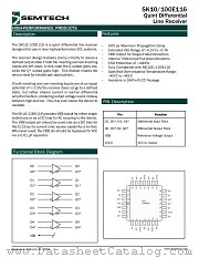 SK10E116PJ datasheet pdf Semtech