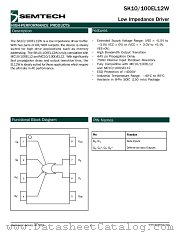 SK100EL12WDT datasheet pdf Semtech