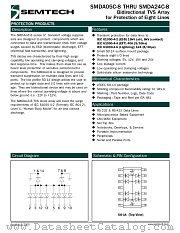 SMDA12C-8.TE datasheet pdf Semtech