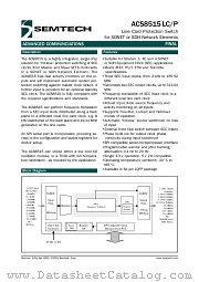 ACS8515 datasheet pdf Semtech