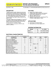 MP60-E datasheet pdf Semtech