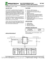 SC1464 datasheet pdf Semtech