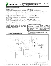 SC1109 datasheet pdf Semtech