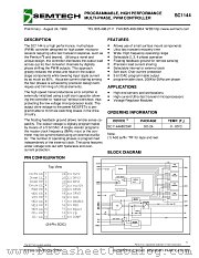 SC1144 datasheet pdf Semtech