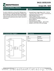 SK100EL01WD datasheet pdf Semtech