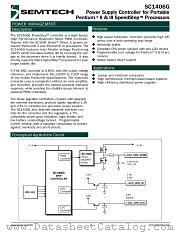 SC1406G datasheet pdf Semtech
