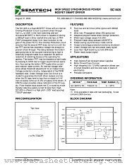 SC1405 datasheet pdf Semtech