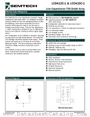 LCDA12C-1 datasheet pdf Semtech