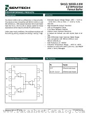 SK100EL11WD datasheet pdf Semtech