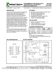SC1185 datasheet pdf Semtech