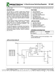 SC1409 datasheet pdf Semtech