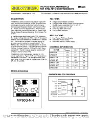 MP60G datasheet pdf Semtech