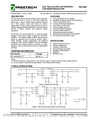 SC1456 datasheet pdf Semtech