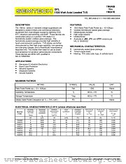 1N6474 datasheet pdf Semtech