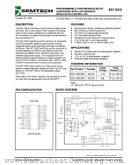SC1162 datasheet pdf Semtech