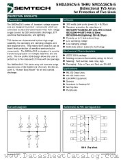 SMDA15CN-5.TB datasheet pdf Semtech