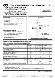 2CK48 datasheet pdf Shanghai Sunrise Electronics