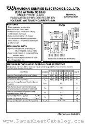 D3SB20 datasheet pdf Shanghai Sunrise Electronics