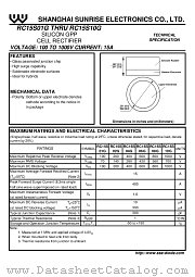 RC15S10G datasheet pdf Shanghai Sunrise Electronics