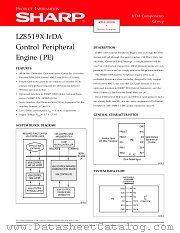 LZ8519X datasheet pdf SHARP